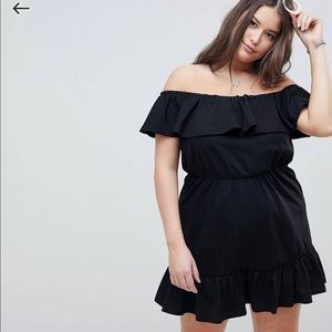 ASOS off the shoulder dress